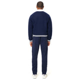 Sergio Tacchini Marco Varsity Jacket - Maritime Blue