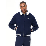 Sergio Tacchini Marco Varsity Jacket - Maritime Blue