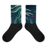 CROWN PICKLEBALL - Tropical Socks (Green)