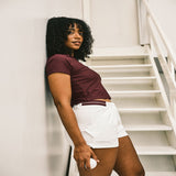 Sergio Tacchini Eva Cropped Top - Potent Purple