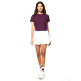 Sergio Tacchini Eva Cropped Top - Potent Purple