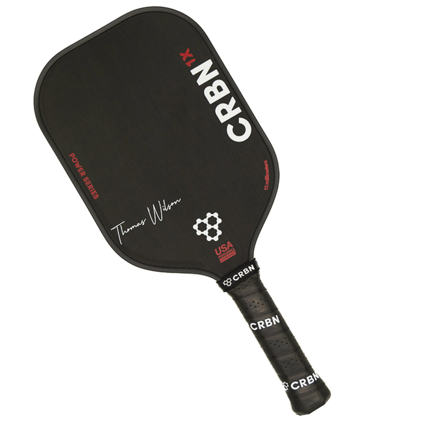 CRBN 1X Power Series Pickleball Paddle - 12mm - Thomas Wilson