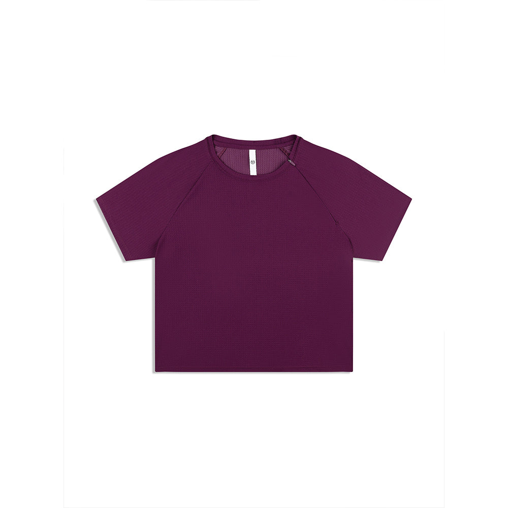 Sergio Tacchini Eva Cropped Top - Potent Purple