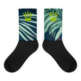CROWN PICKLEBALL - Tropical Socks (Green)