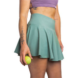 Urban Court - High-Rise Performance Skirt Green Everglades