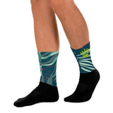 CROWN PICKLEBALL - Tropical Socks (Green)