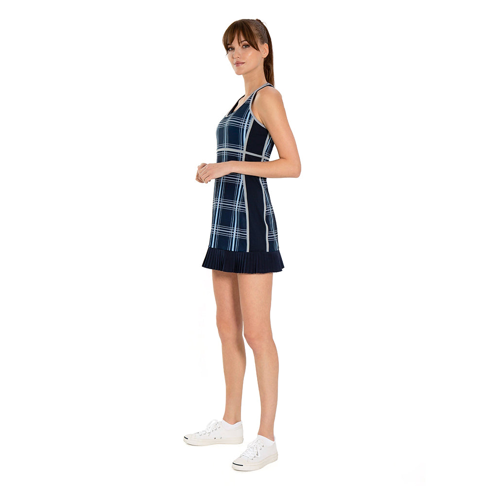 inPhorm NYC Ashley Racer Back Dress - Academy/Combo