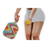 Salted City Sports Pickleball Paddle Groovy | Evo-Lite Series