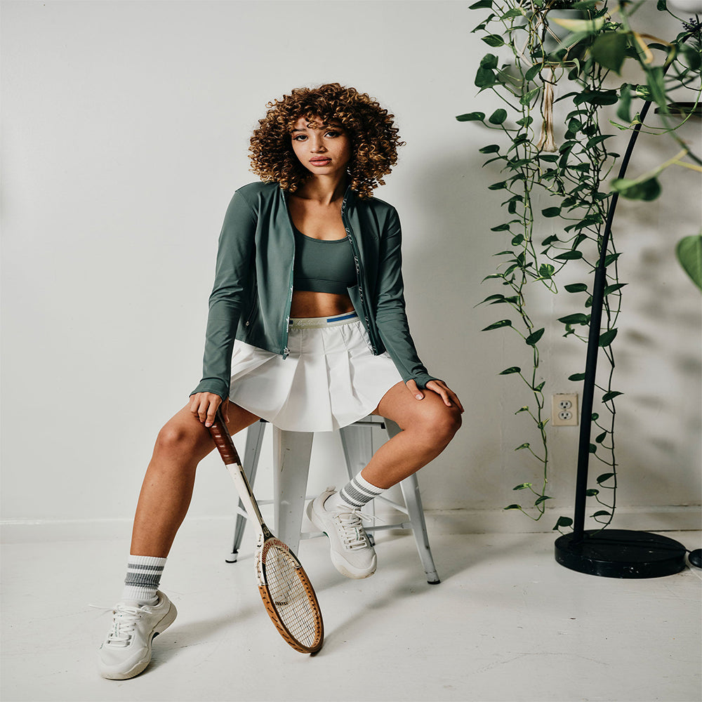 Sergio Tacchini Delfina Skort - Brilliant White