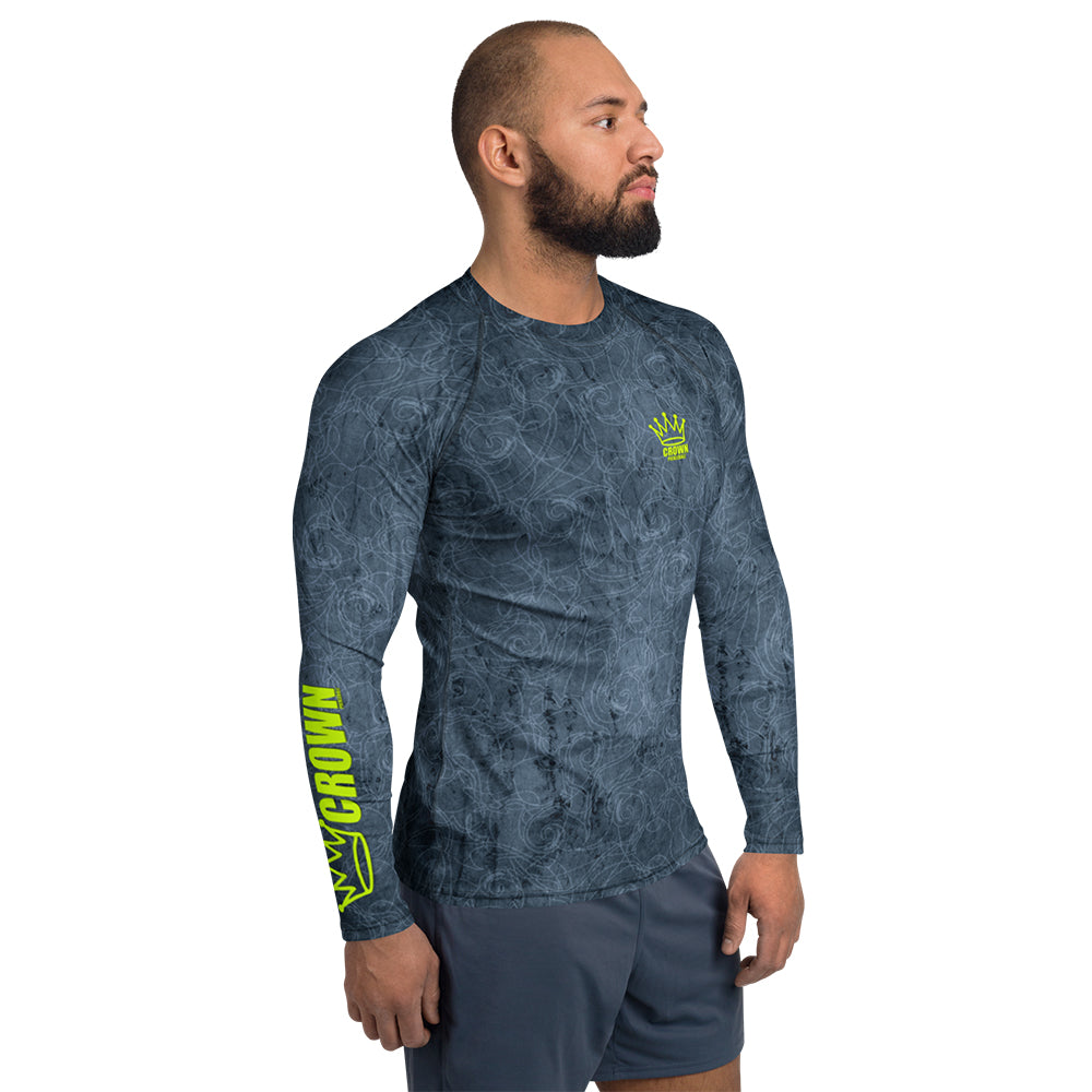 CROWN PICKLEBALL - Men's Tourney Sleeve Shirt (Mist)