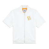 Sergio Tacchini Urso Short Sleeve Track Jacket - Gardenia