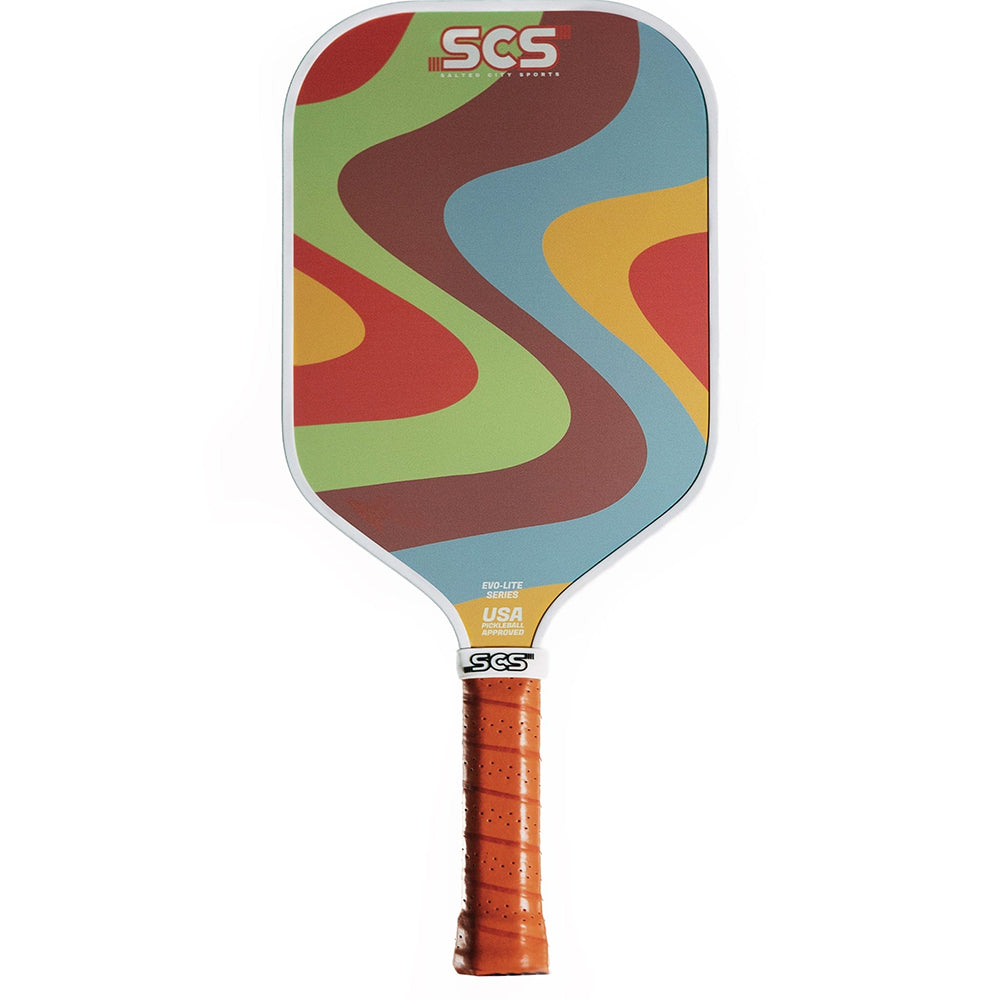 Salted City Sports Pickleball Paddle Groovy | Evo-Lite Series