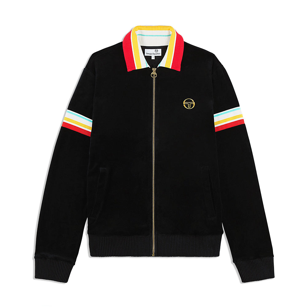 Sergio Tacchini Slice Track Jacket - Black/ Black