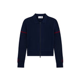 Sergio Tacchini Nota Knit Jacket - Maritime Blue