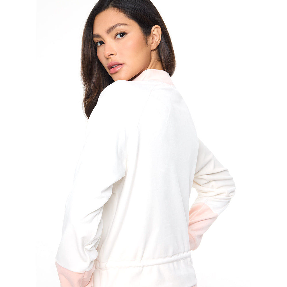 Sergio Tacchini Lina Velour Top - Gardenia