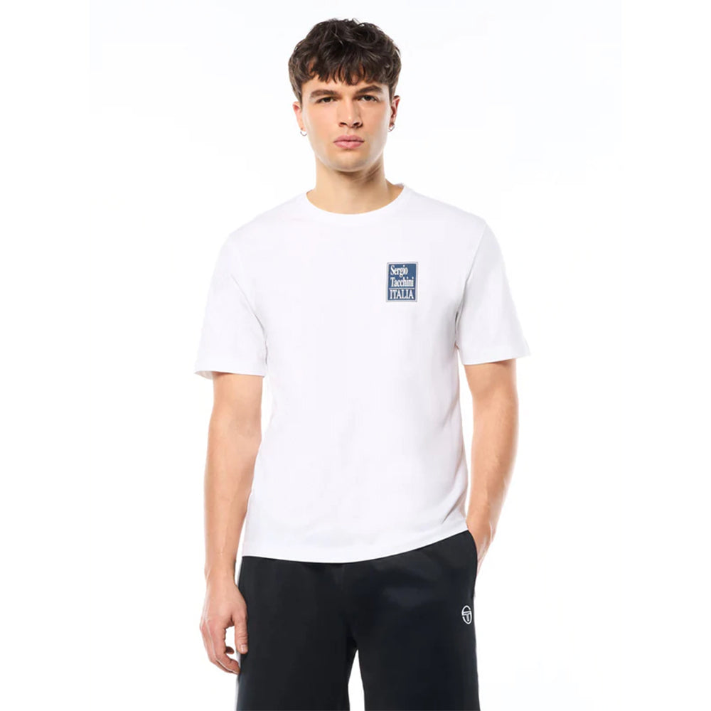 Camiseta Sergio Tacchini Italia | Blanco Brillante