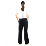 Sergio Tacchini Adele Velour Track Pant - Black Beauty