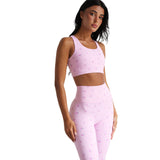 Astoria LUXE BLOSSOM Full Length Legging - Cherry