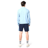 Sergio Tacchini Elio 1/4 Zip Pullover - Faded Denim