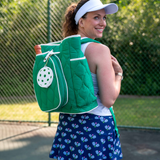 Queen Of The Court Fifth Ave Pickleball Convertible Tote Bag/Backpack