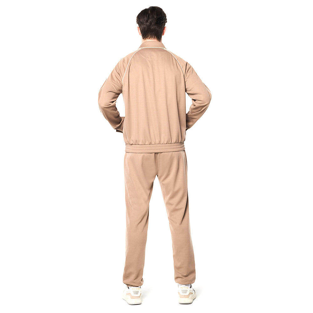 Sergio Tacchini Ettore Track Jacket - Taupe Grey