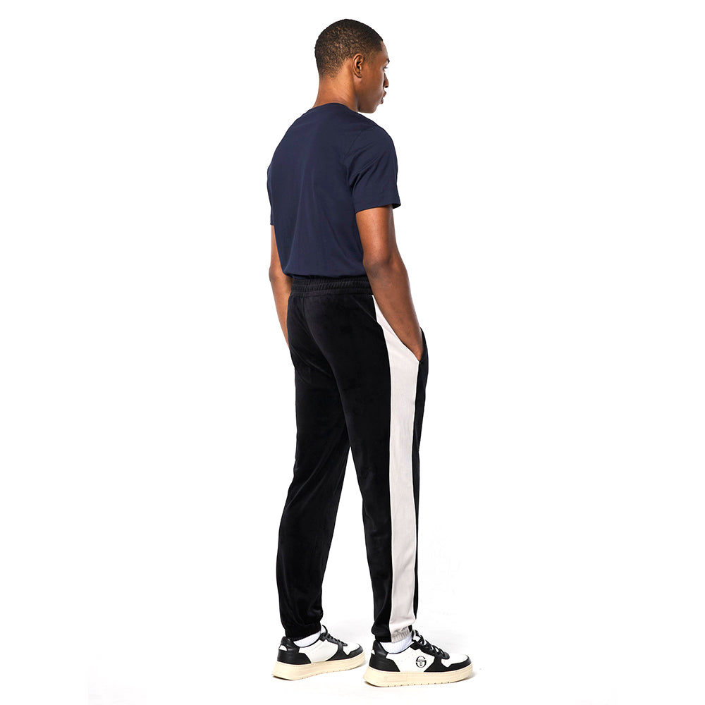 Sergio Tacchini Cielo Velour Track Pant - Black Beauty