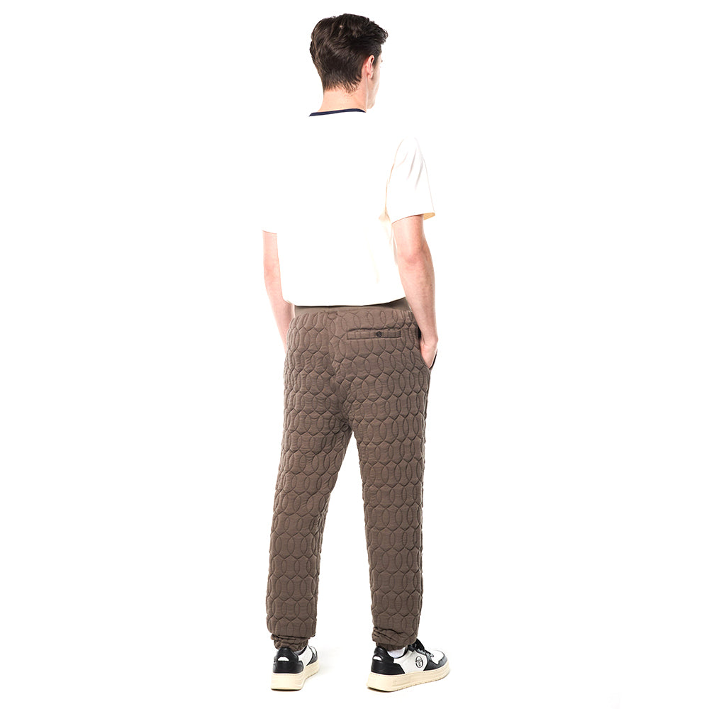 Sergio Tacchini Aversa Quilted Sweatpant - Morel