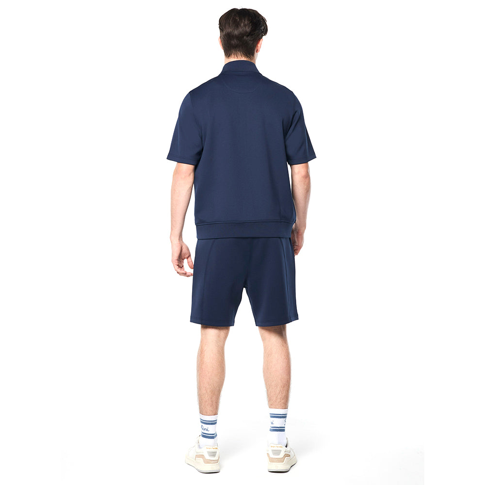 Sergio Tacchini Urso Short Sleeve Track Jacket - Maritime Blue