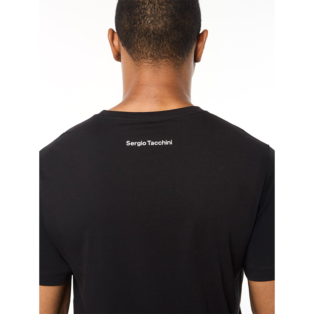 Sergio Tacchini Arbitro T - Shirt - Black Beauty