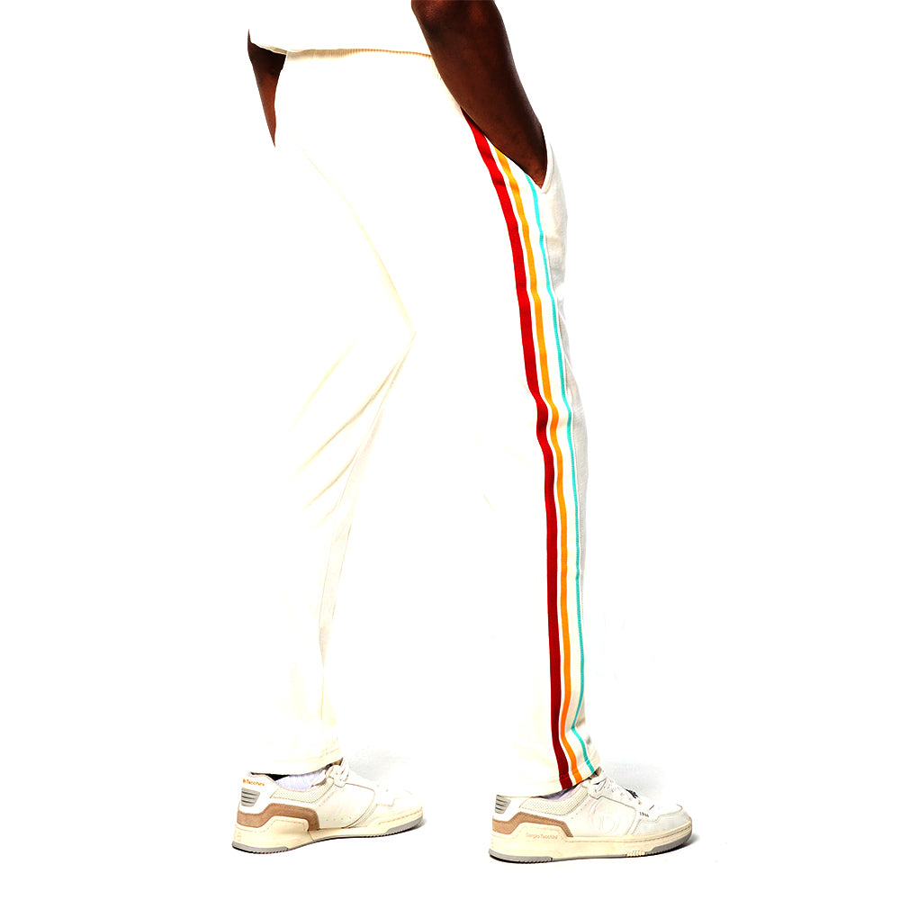 Sergio Tacchini Slice Track Pant - Gardenia/ Gold