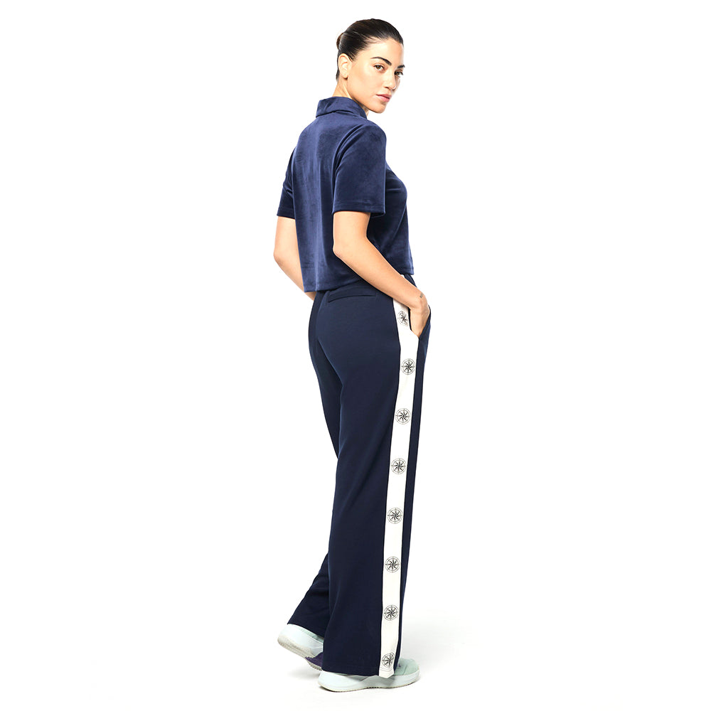 Sergio Tacchini Women's Bussola Track Pant - Maritime Blue