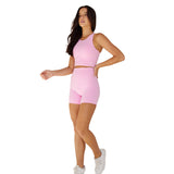 Astoria LUXE BALANCE Staple Sports Crop - Candy Pink