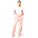 Sergio Tacchini Adele Velour Track Jacket - Pale Mauve