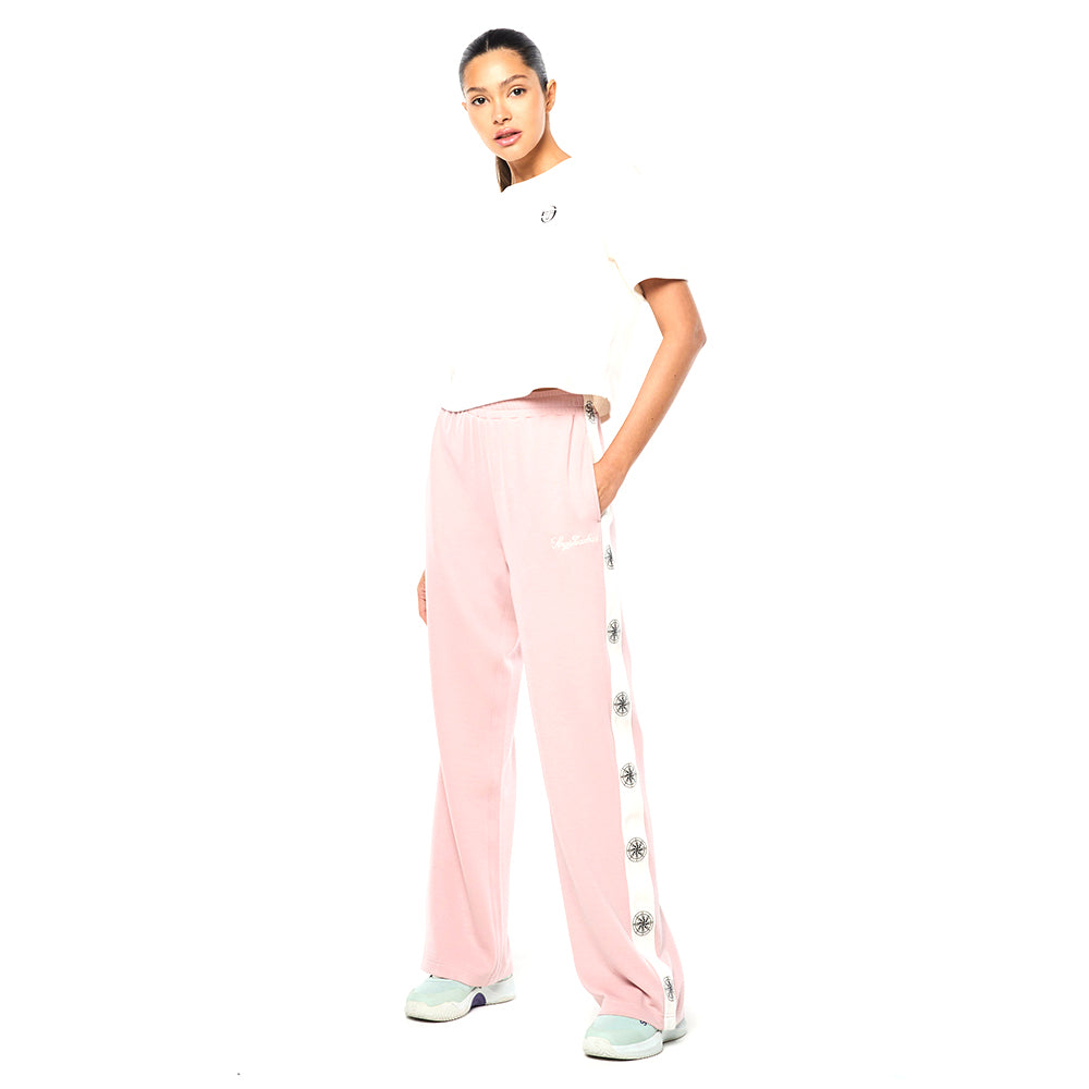 Sergio Tacchini Women's Bussola Track Pant - Pale Mauve