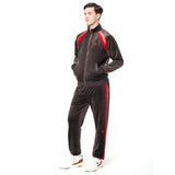 Sergio Tacchini Banda Velour Track Jacket - Mulch