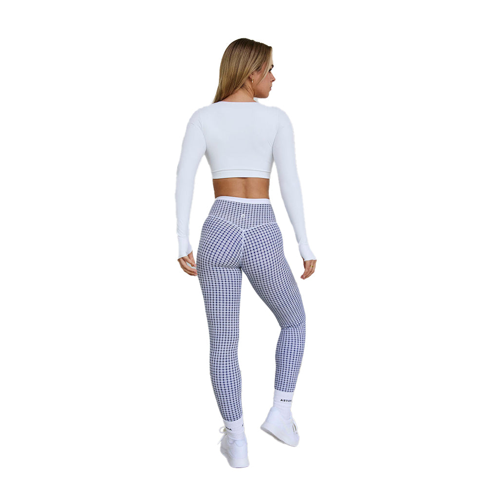 Astoria LIVE LUXE Staple Sleeved Crop - White