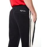 Sergio Tacchini Cursivo Track Pant - Black Beauty