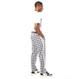 Sergio Tacchini Damarindo Check Track Pant - Quiet Grey