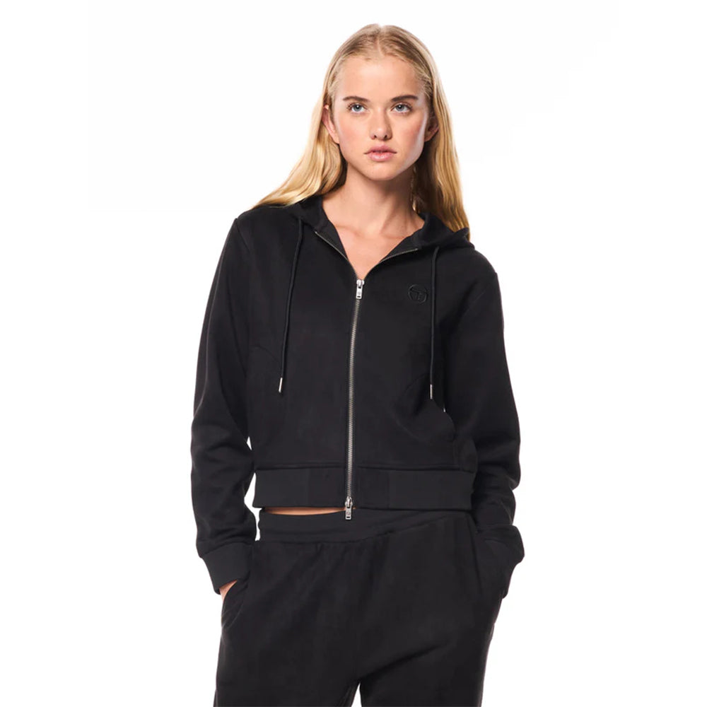 Sudadera con capucha Sergio Tacchini Camoscio para mujer | Belleza Negra