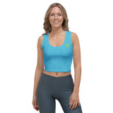 CROWN PICKLEBALL - Women's Corona Crop-top (Sky)
