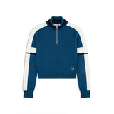 Sergio Tacchini Nota Knit Quarter Zip - Mykonos Blue