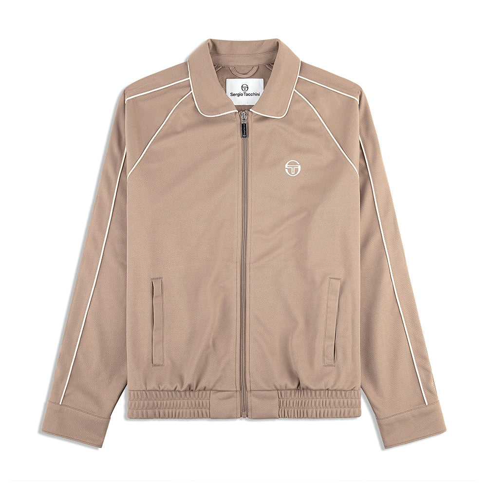 Sergio Tacchini Ettore Track Jacket - Taupe Grey