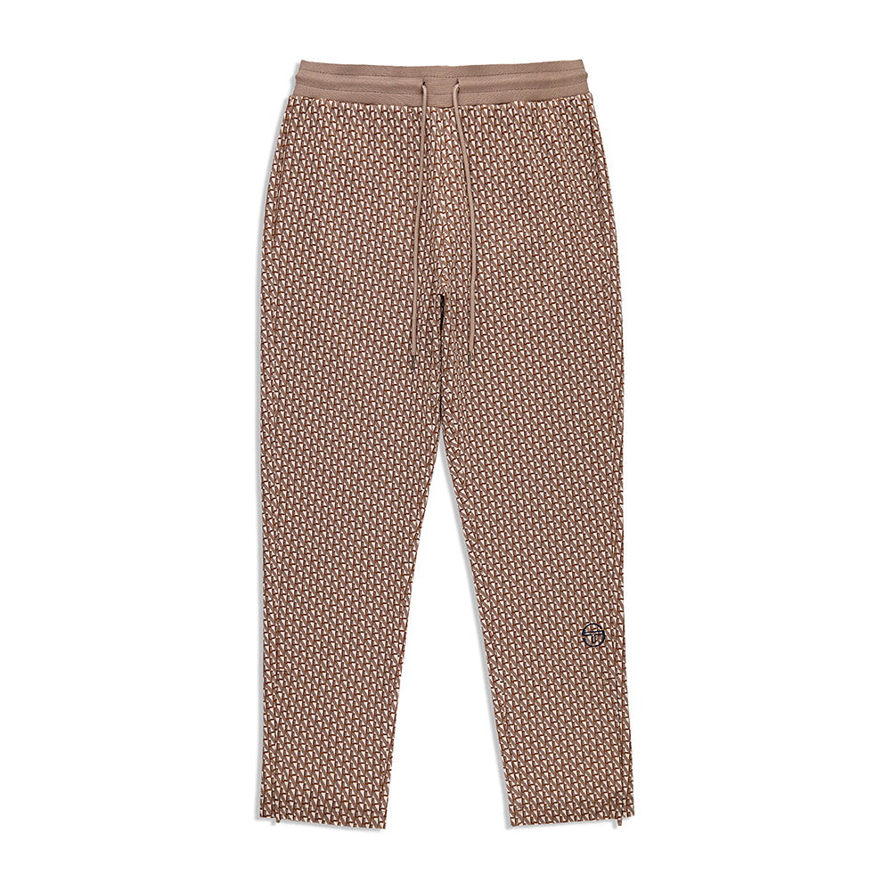 Sergio Tacchini Paolo Knit Track Pant - Taupe Grey