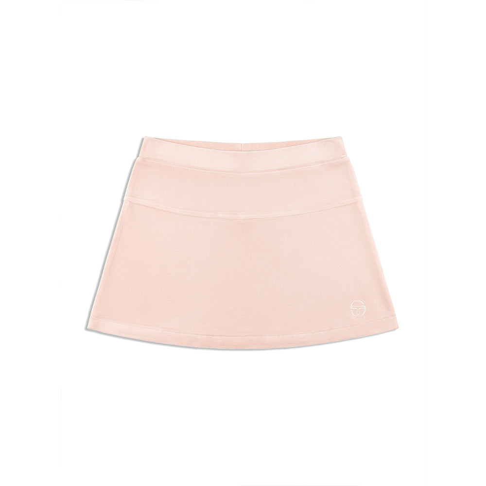 Sergio Tacchini Piera Velour Skirt - Evening Sand