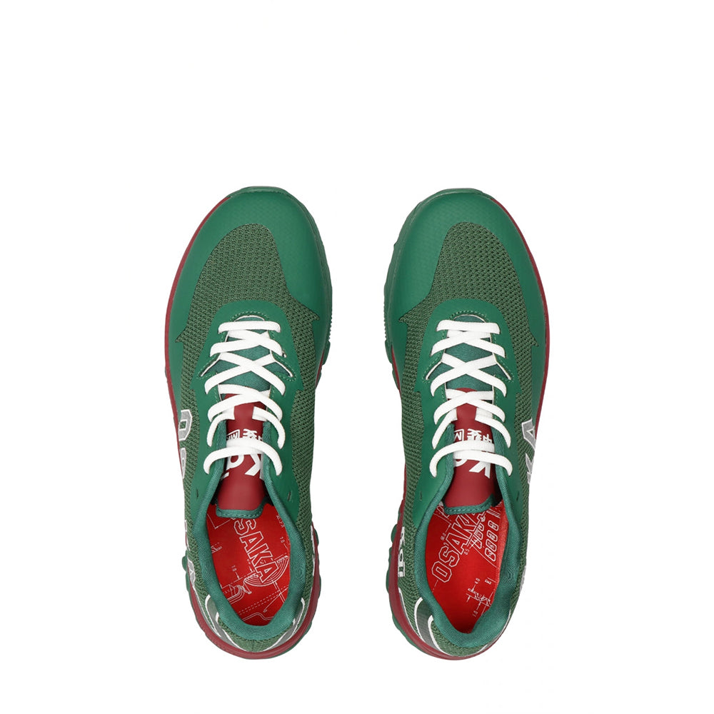 Osaka Footwear KAI Mk1 | Green-Maroon