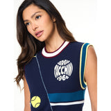 Sergio Tacchini Nota Knit Vest - Maritime Blue
