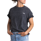 Urban Court - Black Oversized Urban Washed Tee
