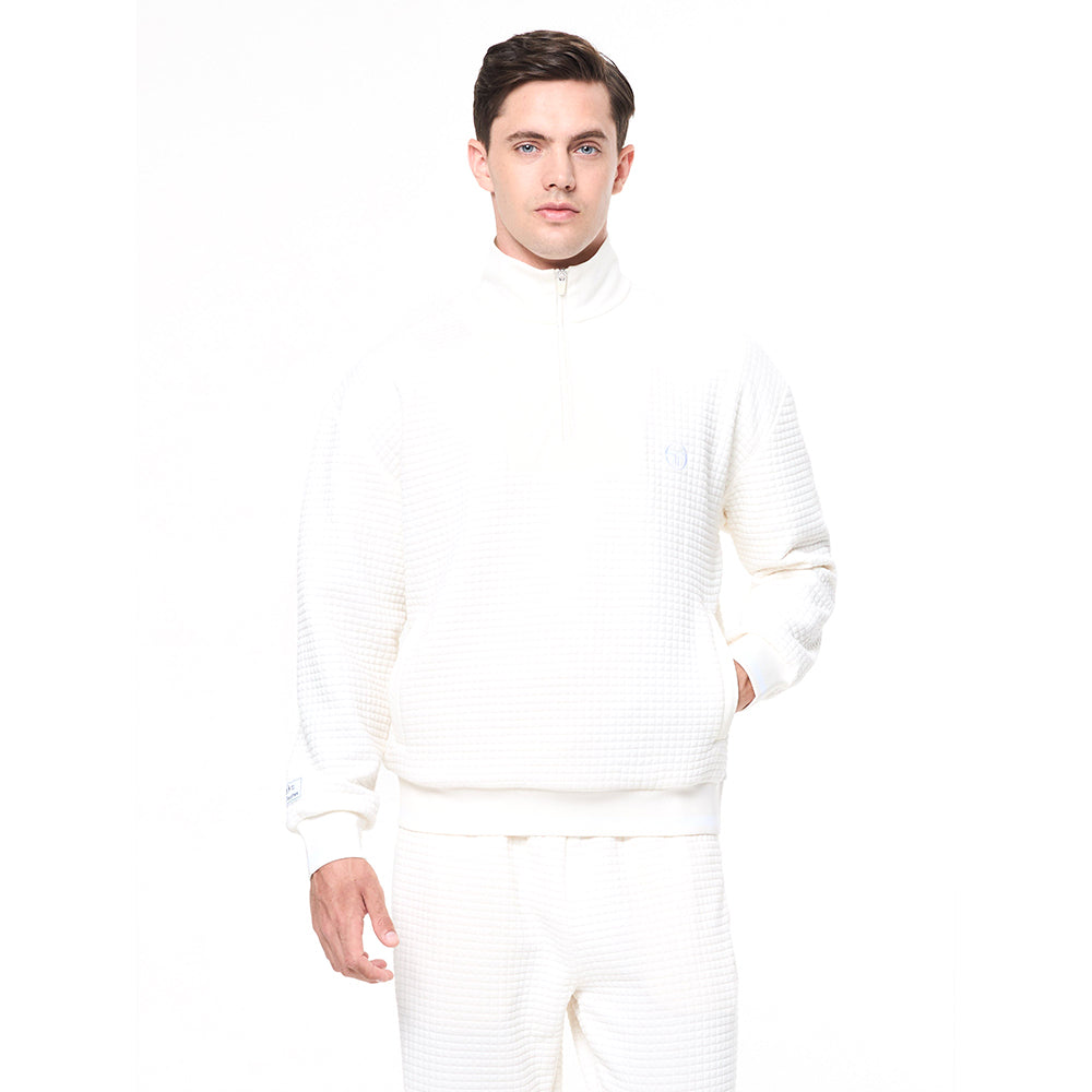 Sergio Tacchini Netto Quarter Zip - Gardenia