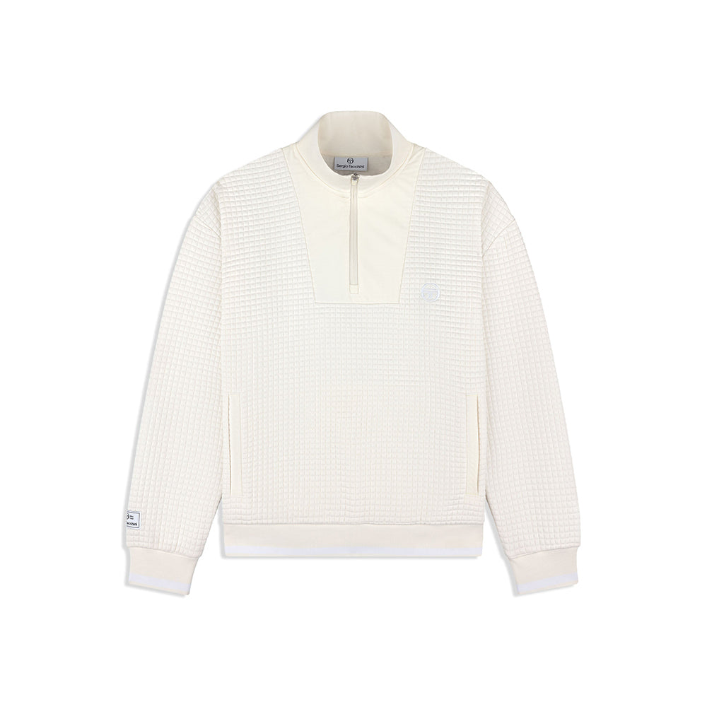 Sergio Tacchini Netto Quarter Zip - Gardenia