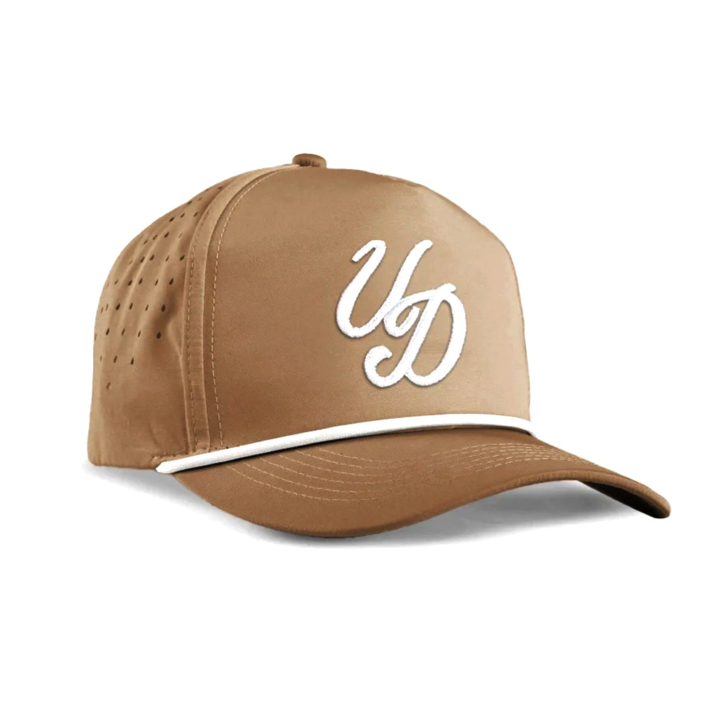 UDRIPPIN Cursive UD Performance Hat - Brown
